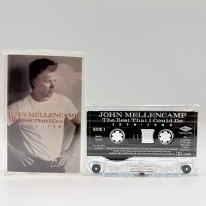 John Mellencamp The Best That I Could Do 1978-1988 Cassette Tape Mercury Records
